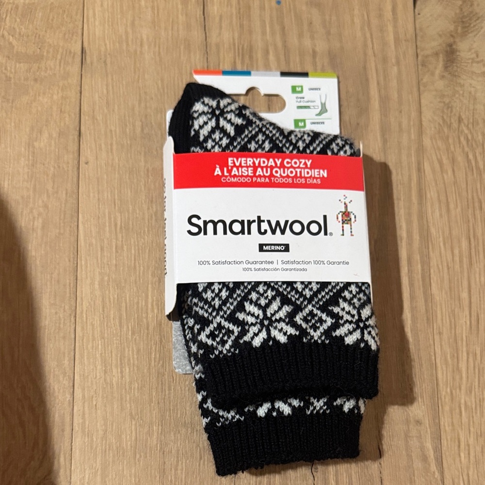 Smartwool  Black and White Socks